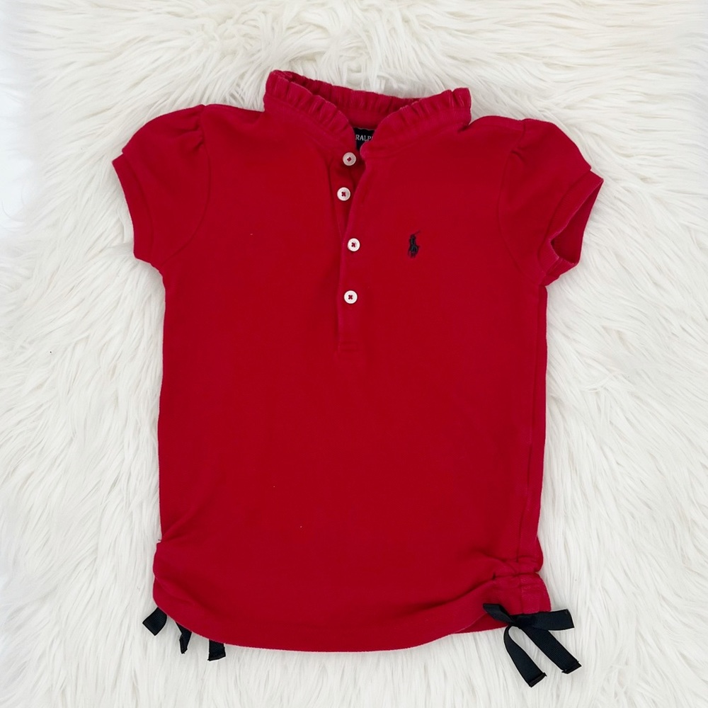 Ralph Lauren Ruffled Collar Shirt